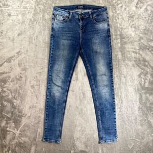 Armani Jeans Skinny Jeans Men's Size 31x30 Blue Medium Wash Denim Designer